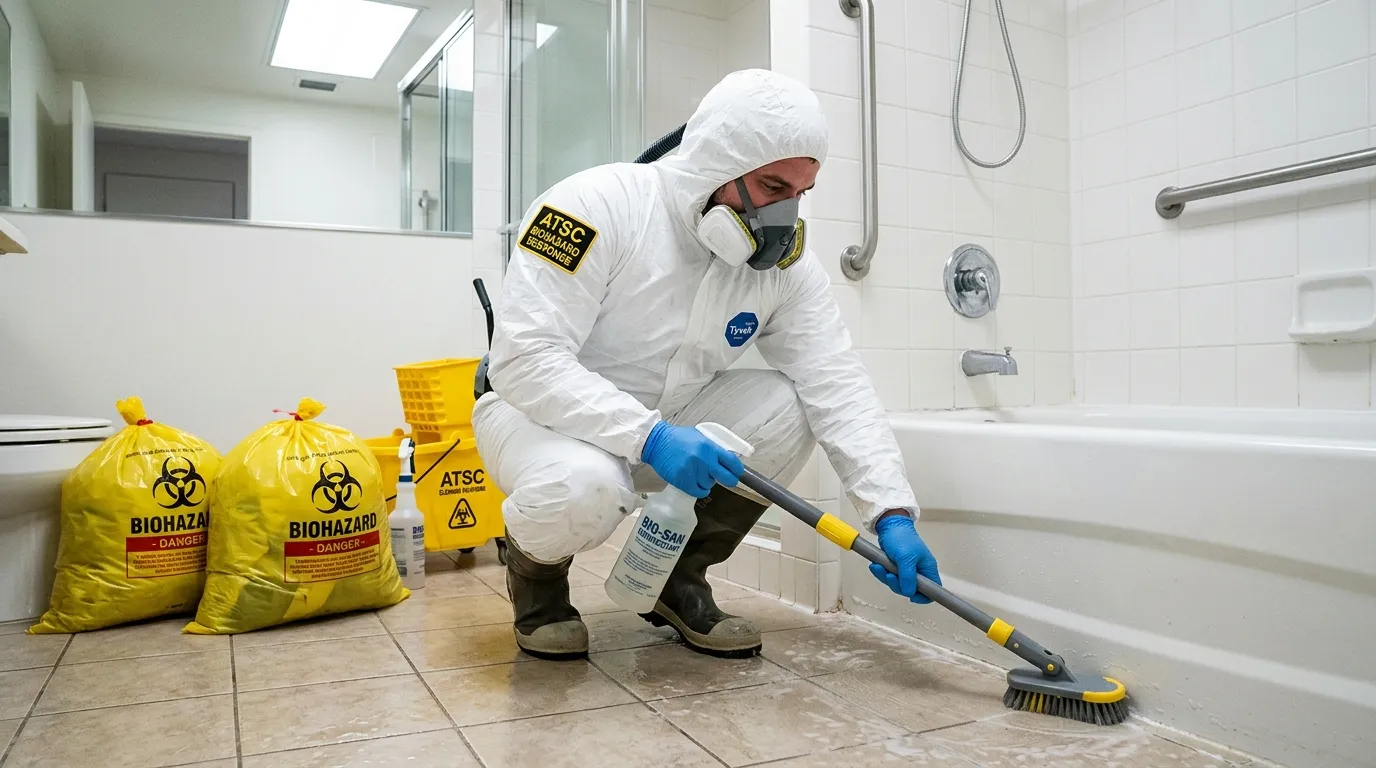 Decontamination equipment deployed for Blood Cleanup in Bartlesville